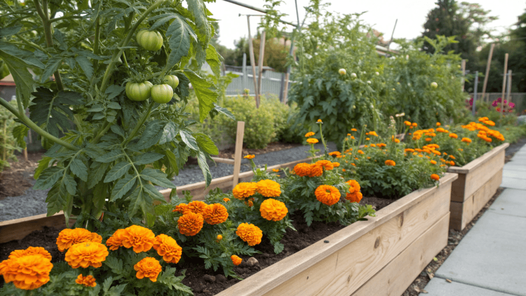 Companion Planting for Fruiting Vegetables