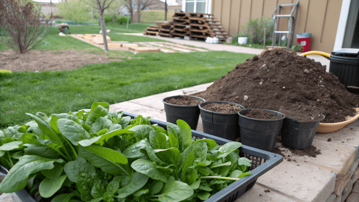 Best Soil for Growing Spinach (pH, Texture, Drainage & Compost Guide)