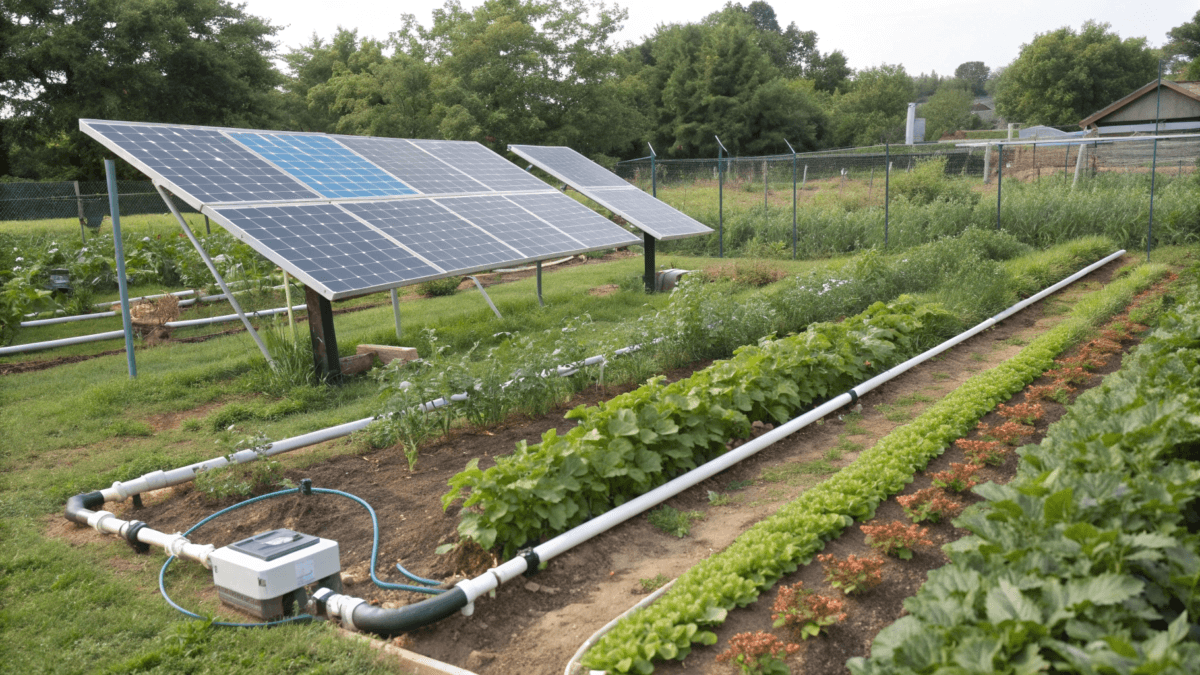 Solar Drip Irrigation Systems for Vegetable Gardens: What to Buy and Why