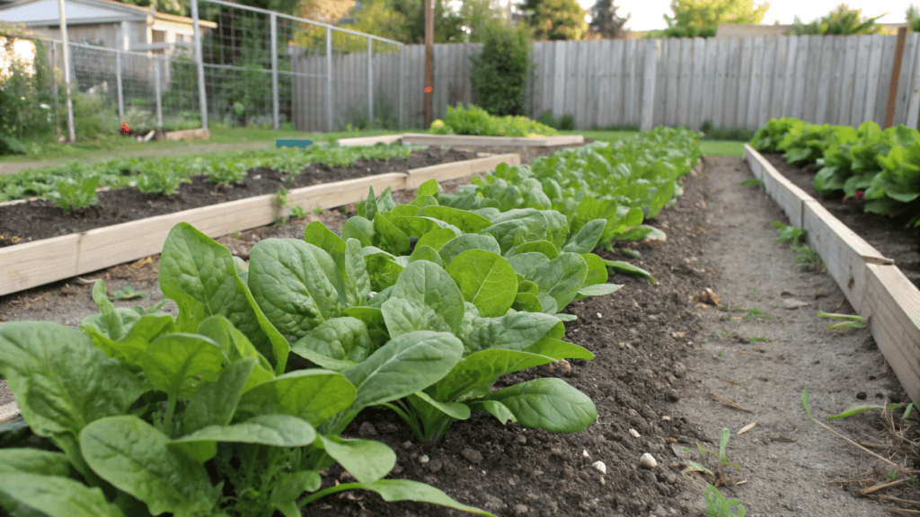 Correct Spacing for Spinach After Thinning