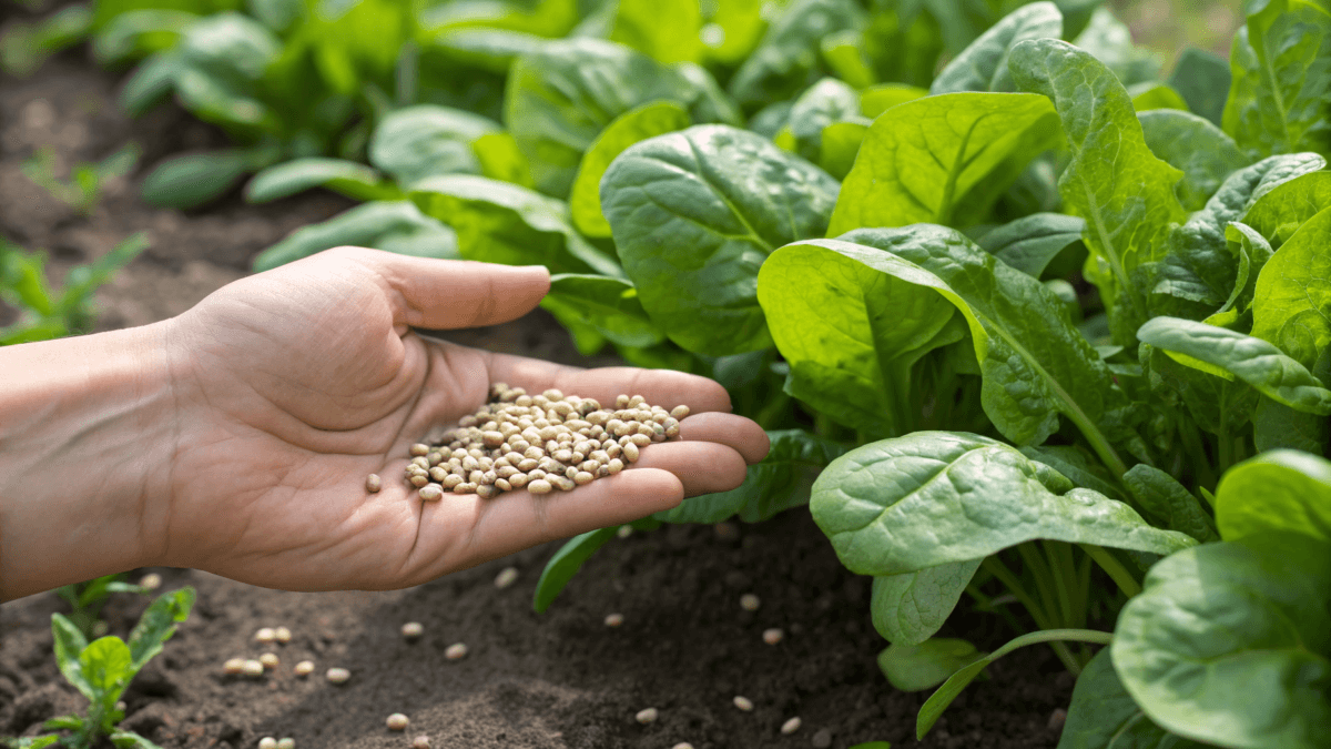 How to Grow Spinach From Seed (When to Plant, Germination Tips & Care Guide)