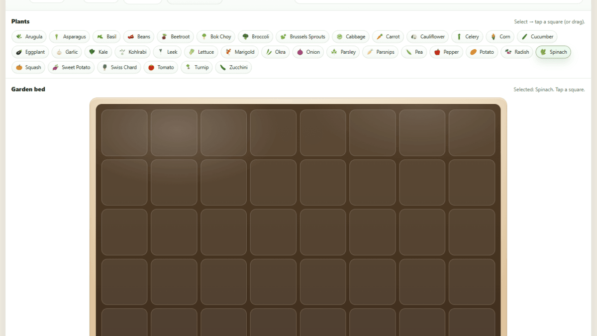 Square Foot Gardening Planner (Free & Easy Raised Bed Layout Tool)