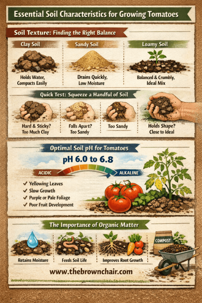 Best Soil for Tomatoes: The Core Soil Characteristics Tomatoes Need - thebrownchair.com