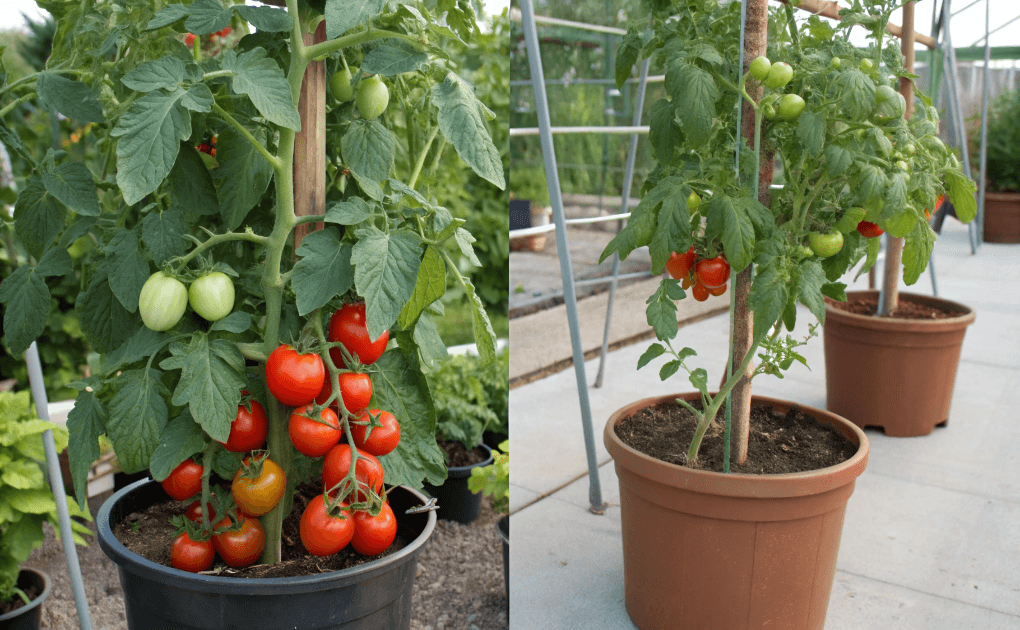 Growing Tomatoes in Containers - Determinate vs Indeterminate Tomatoes in Pots
