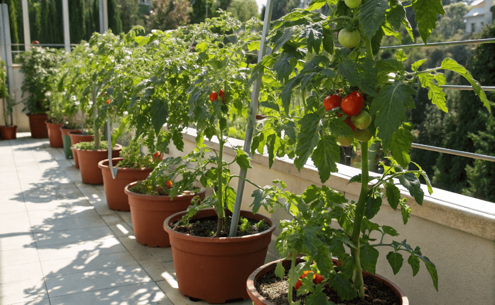 Sunlight and Placement for Container Tomatoes