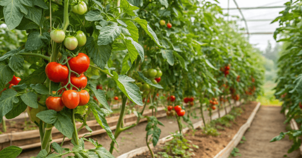 Deep planting usually helps tomato production indirectly rather than directly.