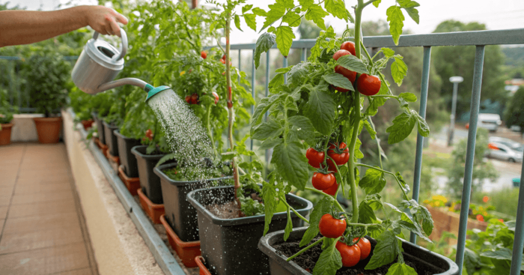 Container tomatoes are much less forgiving than garden-grown plants.
