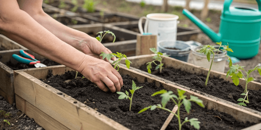 How to Plant Tomatoes in Raised Beds