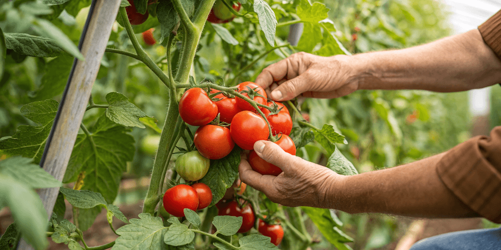 How to Pick Tomatoes Without Damaging Plants